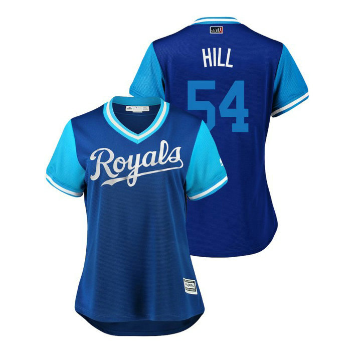 Women - Kansas City Royals Royal #54 Tim Hill Hill Jersey Women - Kansas City Royals Royal #54 Tim Hill Hill Jersey
