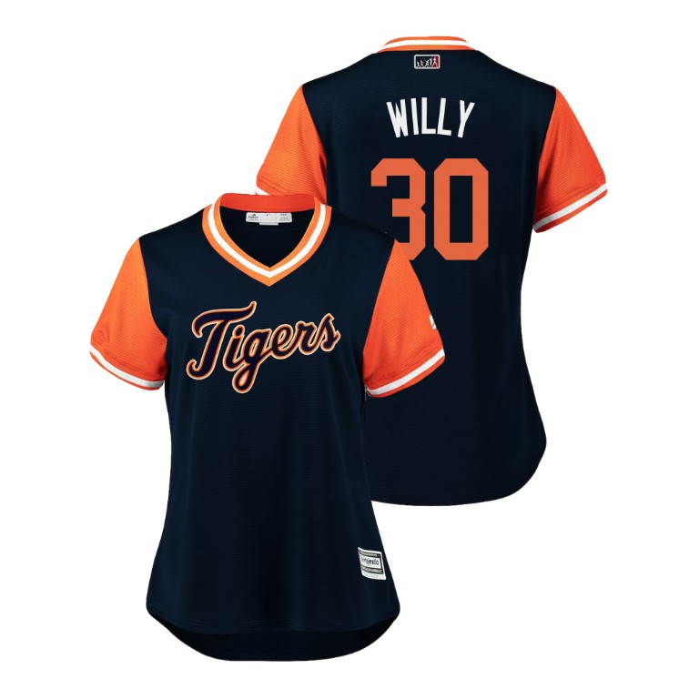 Women - Detroit Tigers Navy #30 Alex Wilson Willy Jersey Women - Detroit Tigers Navy #30 Alex Wilson Willy Jersey