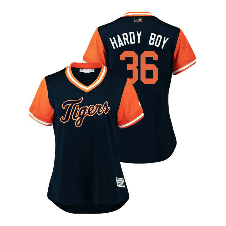Women - Detroit Tigers Navy #36 Blaine Hardy Hardy Boy Jersey Women - Detroit Tigers Navy #36 Blaine Hardy Hardy Boy Jersey