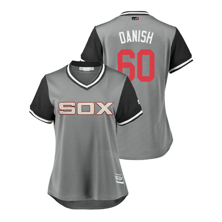 Women - Chicago White Sox Gray #60 Tyler Danish Danish Jersey