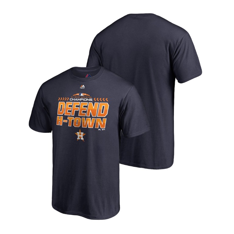 YOUTH Houston Astros Locker Room Navy 2018 AL West Division Champions Majestic T-Shirt YOUTH Houston Astros Locker Room Navy 2018 AL West Division Champions Majestic T-Shirt