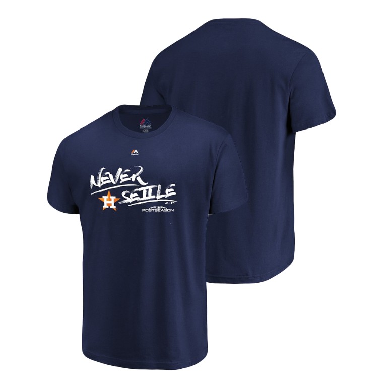 YOUTH Houston Astros Authentic Collection Navy Majestic T-Shirt