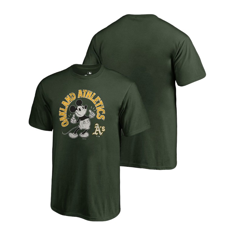 YOUTH Oakland Athletics Green Disney Mickey's True Original Arch T-Shirt YOUTH Oakland Athletics Green Disney Mickey's True Original Arch T-Shirt
