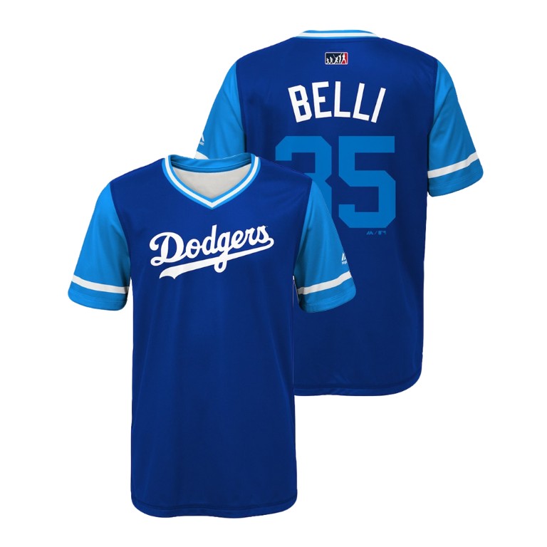 YOUTH Los Angeles Dodgers Royal #35 Cody Bellinger Belli Jersey