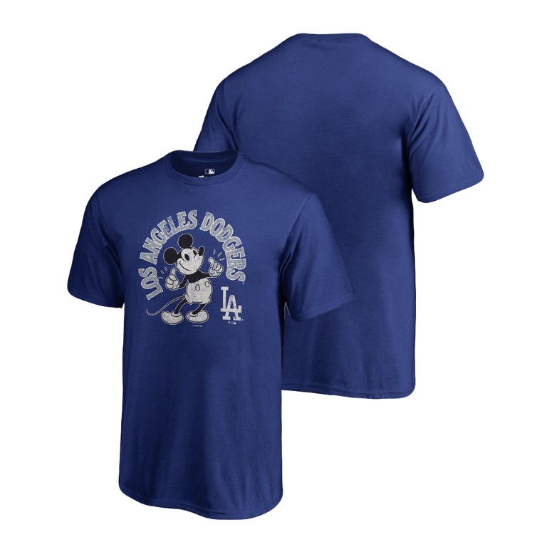 YOUTH Los Angeles Dodgers Royal Disney Mickey's True Original Arch T-Shirt YOUTH Los Angeles Dodgers Royal Disney Mickey's True Original Arch T-Shirt