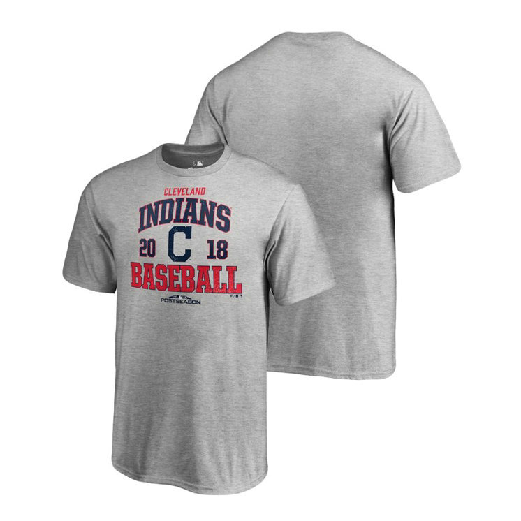YOUTH Cleveland Indians Bases Heather Gray T-Shirt YOUTH Cleveland Indians Bases Heather Gray T-Shirt