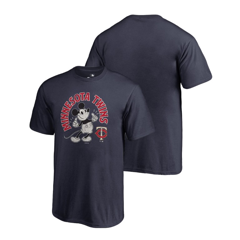 YOUTH Minnesota Twins Navy Disney Mickey's True Original Arch T-Shirt YOUTH Minnesota Twins Navy Disney Mickey's True Original Arch T-Shirt