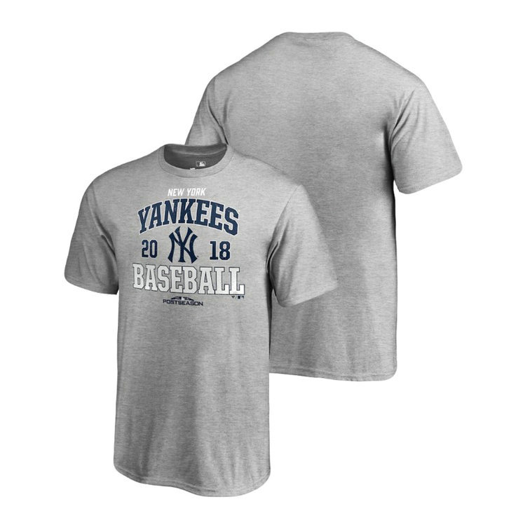 YOUTH New York Yankees Bases Heather Gray T-Shirt YOUTH New York Yankees Bases Heather Gray T-Shirt