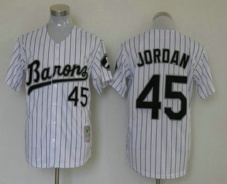 Chicago White Sox #45 Michael Jordan White Stitched Mitchell & Ness Jersey Chicago White Sox #45 Michael Jordan White Stitched Mitchell & Ness Jersey