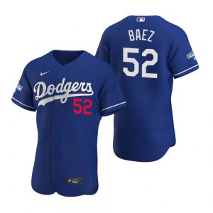 Los Angeles Dodgers #52 Pedro Baez Royal 2020 World Series Champions Jersey Los Angeles Dodgers #52 Pedro Baez Royal 2020 World Series Champions Jersey