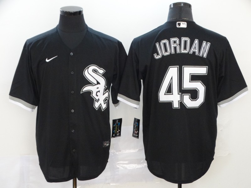 Chicago White Sox #45 Michael Jordan White Stitched Cool Base Jersey Chicago White Sox #45 Michael Jordan White Stitched Cool Base Jersey