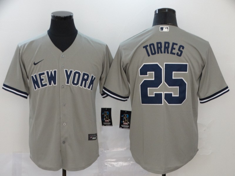 New York Yankees #25 Gleyber Torres Stitched Cool Base Jersey New York Yankees #25 Gleyber Torres Stitched Cool Base Jersey