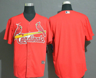 St.Louis Cardinals Team Red Stitched Cool Base Jersey
