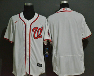 Washington Nationals Team White Stitched Flex Base Jersey Washington Nationals Team White Stitched Flex Base Jersey