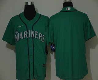 Seattle Mariners Team Green Stitched Cool Base Jersey Seattle Mariners Team Green Stitched Cool Base Jersey