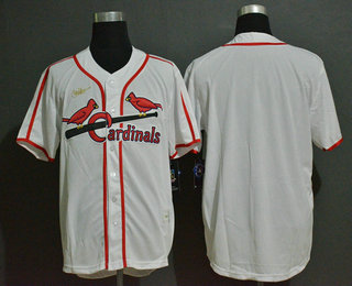St.Louis Cardinals Team White Throwback Cooperstown Stitched Cool Base Jersey St.Louis Cardinals Team White Throwback Cooperstown Stitched Cool Base Jersey
