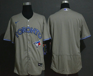 Toronto Blue Jays Team Gray Stitched Flex Base Jersey Toronto Blue Jays Team Gray Stitched Flex Base Jersey