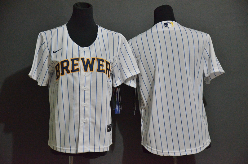 Youth Milwaukee Brewers Team White Stitched Cool Base Jersey Youth Milwaukee Brewers Team White Stitched Cool Base Jersey