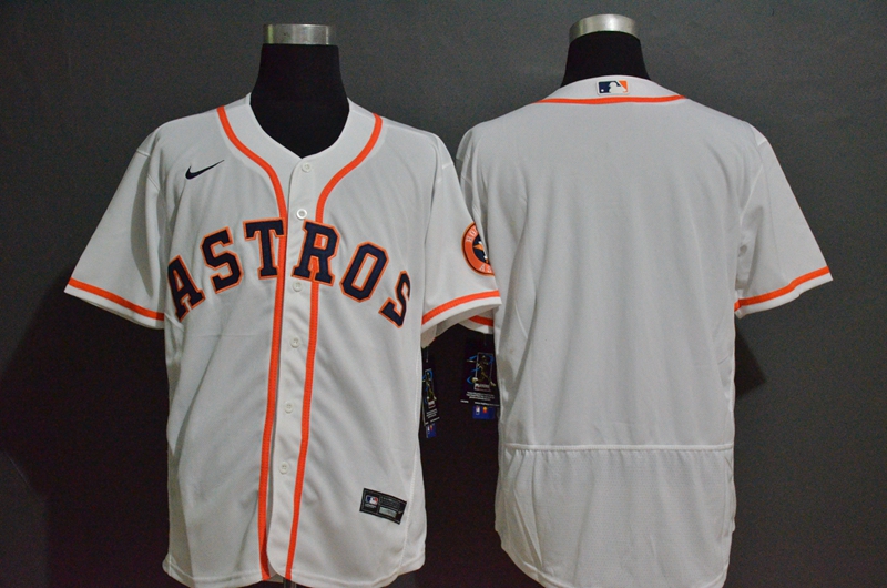 Houston Astros Team White Stitched Flex Base Jersey Houston Astros Team White Stitched Flex Base Jersey