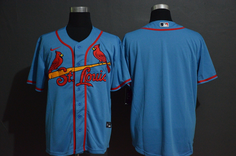 St.Louis Cardinals Team Light Blue Stitched Cool Base Jersey St.Louis Cardinals Team Light Blue Stitched Cool Base Jersey