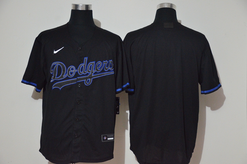Los Angeles Dodgers Team Lights Out Black Fashion Stitched Cool Base Jersey Los Angeles Dodgers Team Lights Out Black Fashion Stitched Cool Base Jersey