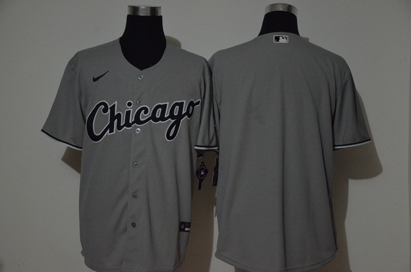 Chicago White Sox Team Gray Stitched Cool Base Jersey