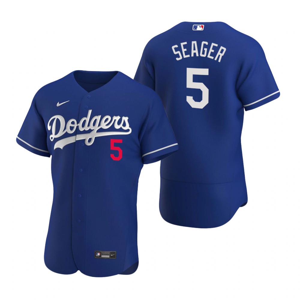Los Angeles Dodgers #5 Corey Seager Royal Flex Base Jersey Los Angeles Dodgers #5 Corey Seager Royal Flex Base Jersey
