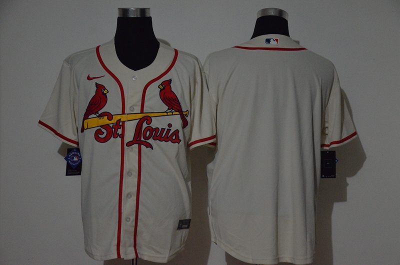 St.Louis Cardinals Team Cream Stitched Cool Base Jersey St.Louis Cardinals Team Cream Stitched Cool Base Jersey