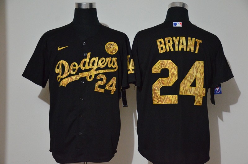 Los Angeles Dodgers #24 Kobe Bryant Black Camo Fashion Stitched Cool Base Jersey Los Angeles Dodgers #24 Kobe Bryant Black Camo Fashion Stitched Cool Base Jersey
