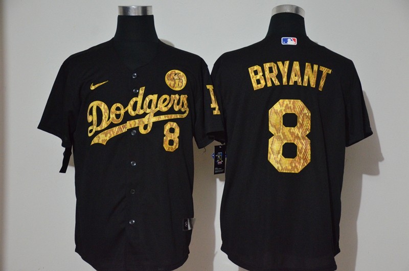 Los Angeles Dodgers #8 Kobe Bryant Black Camo Fashion Stitched Cool Base Jersey Los Angeles Dodgers #8 Kobe Bryant Black Camo Fashion Stitched Cool Base Jersey