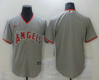 Los Angeles Angels Team Gray Stitched Cool Base Jersey Los Angeles Angels Team Gray Stitched Cool Base Jersey