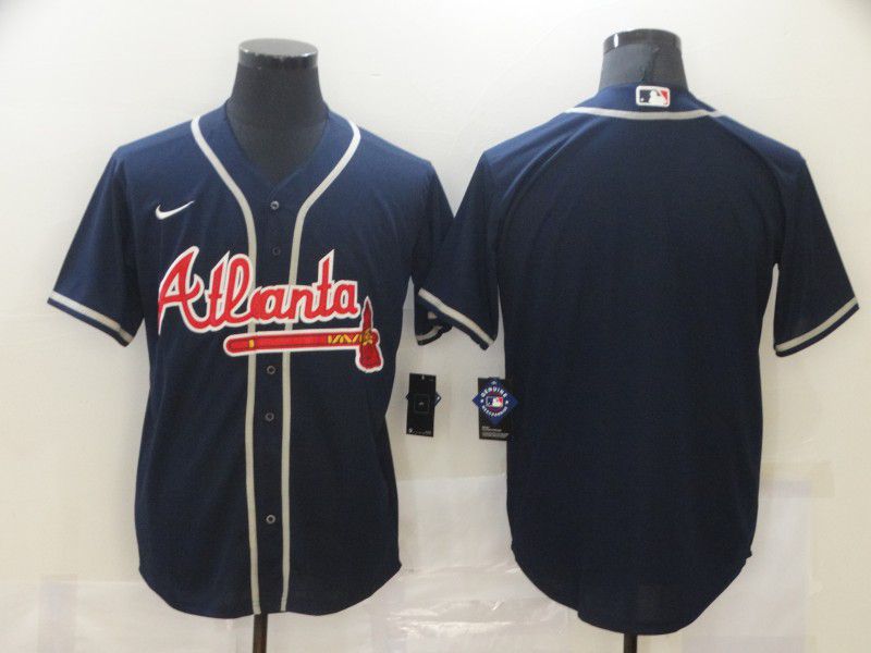 Atlanta Braves Team Blue Game Jerseys