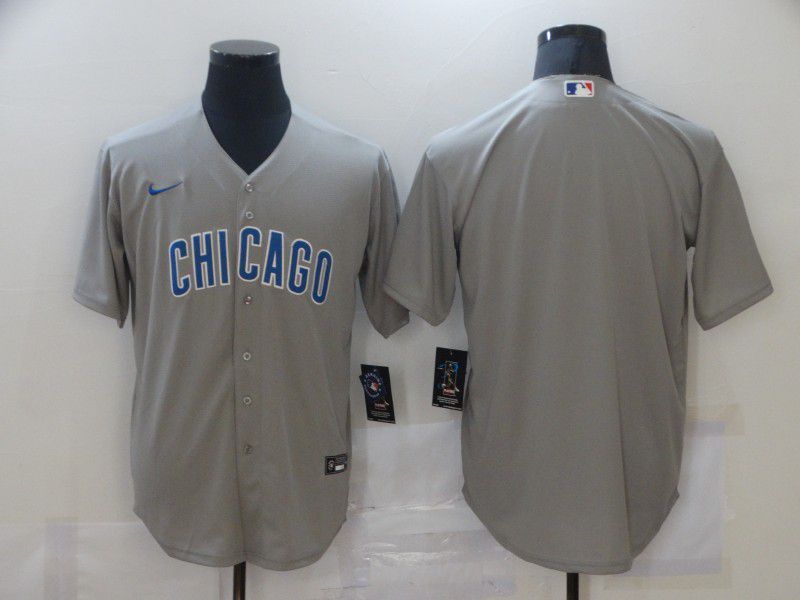 Chicago Cubs Team Gray Game Jerseys