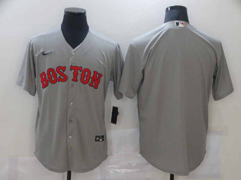 Boston Red Sox Team Gray Game Jerseys