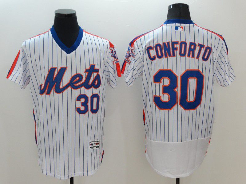 New York Mets 30 Conforto White Elite Jerseys New York Mets 30 Conforto White Elite Jerseys