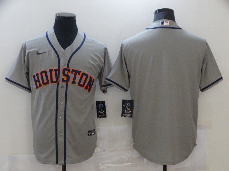 Houston Astros Team Gray Game 2021 Jersey