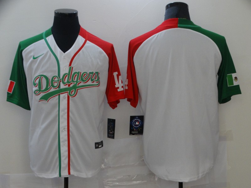 Los Angeles Dodgers Team White Mexican Heritage Culture Night Jersey Los Angeles Dodgers Team White Mexican Heritage Culture Night Jersey