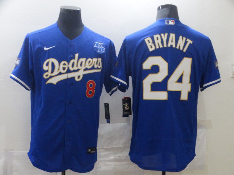 Los Angeles Dodgers 24 Bryant Blue Elite 2021 Jersey Los Angeles Dodgers 24 Bryant Blue Elite 2021 Jersey