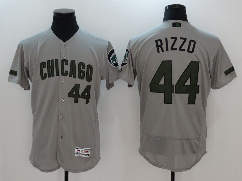 Chicago Cubs 44 Rizzo Gray Elite 2021 Jerseys
