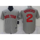 Boston Red Sox #2 Xander Bogaerts Gray New Cool Base Stitched Jersey