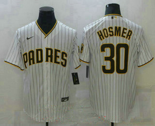 san diego padres #30 ha eric hosmer white stitched mlb cool base jersey