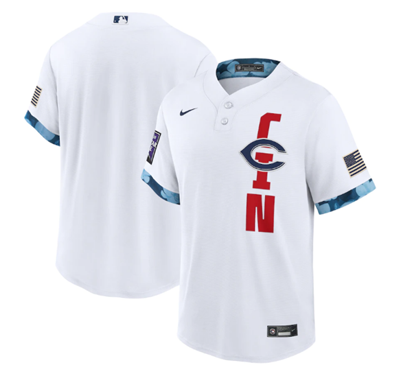 Cincinnati Reds Team 2021 White All-Star Cool Base Stitched Jersey