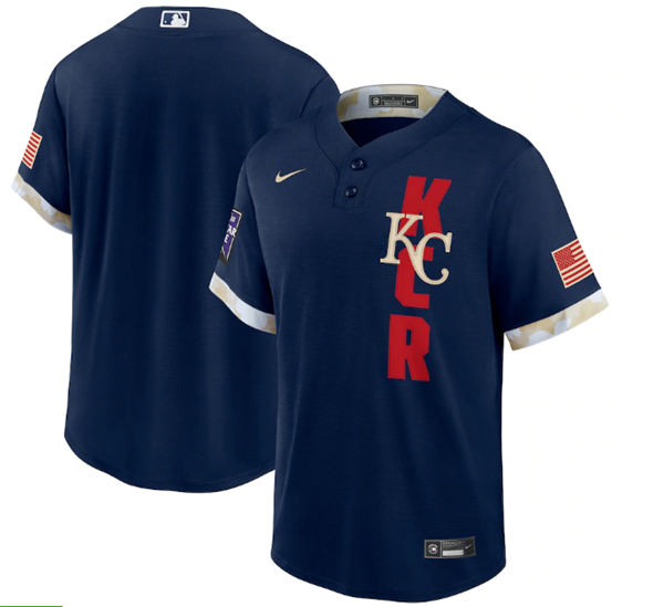 Kansas City Royals Team 2021 Navy All-Star Cool Base Stitched Jersey Kansas City Royals Team 2021 Navy All-Star Cool Base Stitched Jersey