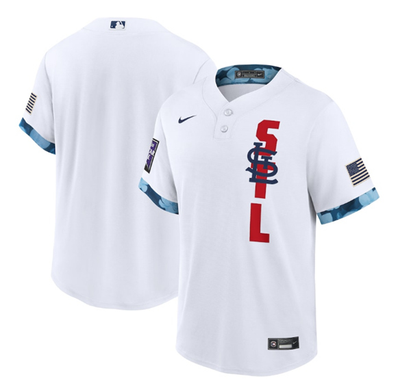 St.Louis Cardinals Team 2021 White All-Star Cool Base Stitched Jersey St.Louis Cardinals Team 2021 White All-Star Cool Base Stitched Jersey