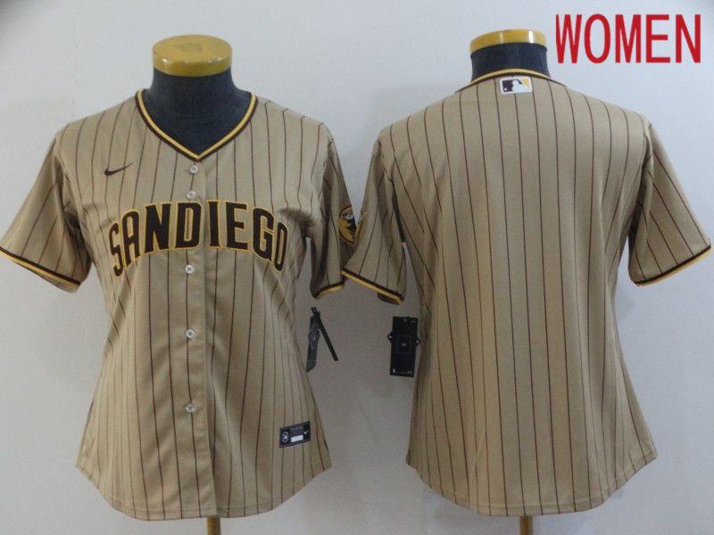 Women San Diego Padres Team brown Game 2021 Jerseys Women San Diego Padres Team brown Game 2021 Jerseys