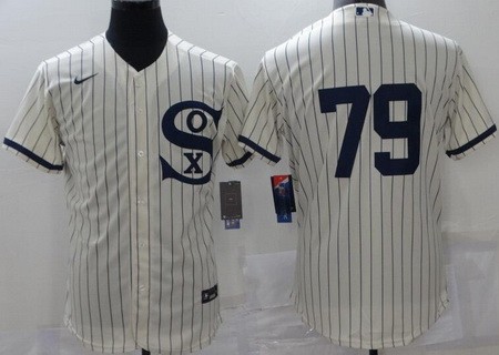 Chicago White Sox #79 Jose Abreu 2021 Cream Field of Dreams Name Cool Base Stitched Jersey Chicago White Sox #79 Jose Abreu 2021 Cream Field of Dreams Name Cool Base Stitched Jersey