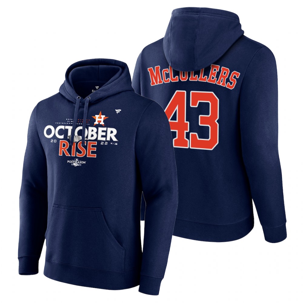 Houston Astros Lance McCullers Navy 2022 AL West Division Champions Hoodie Houston Astros Lance McCullers Navy 2022 AL West Division Champions Hoodie