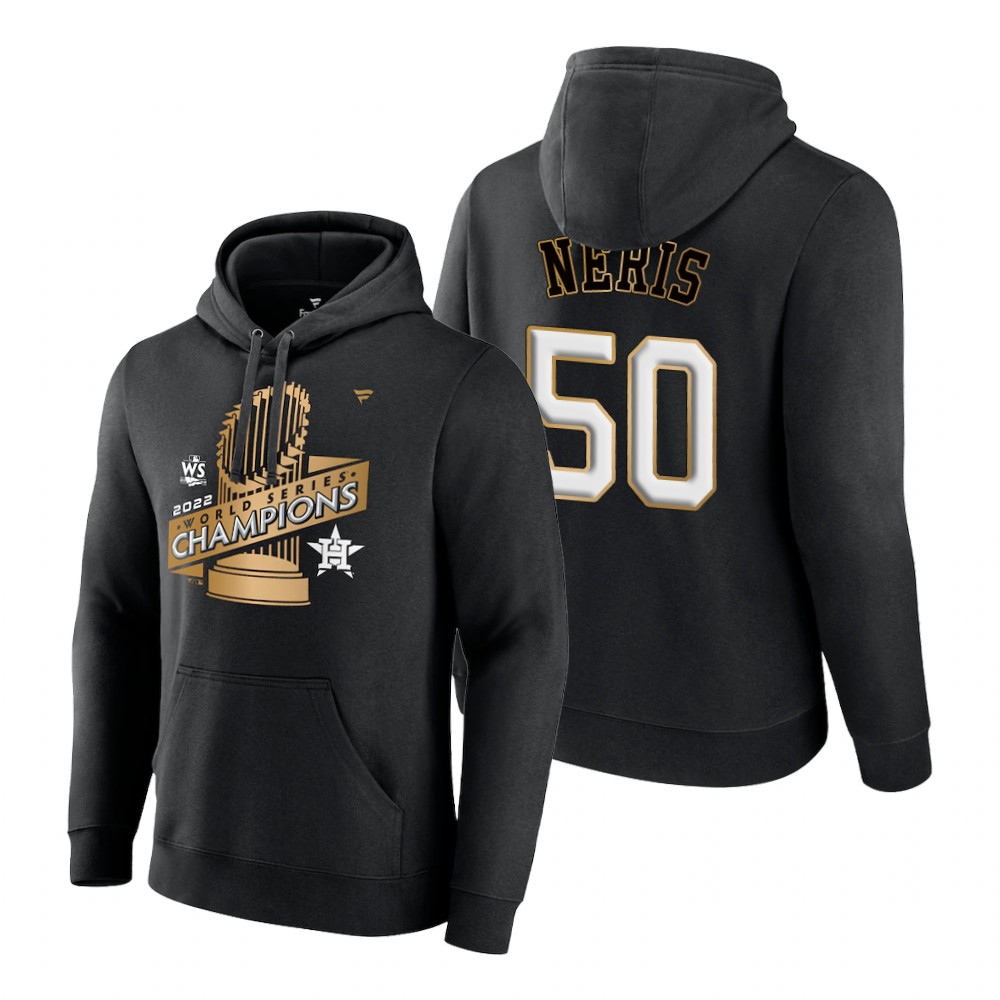 Houston Astros Hector Neris Black 2022 World Series Champions Parade Hoodie