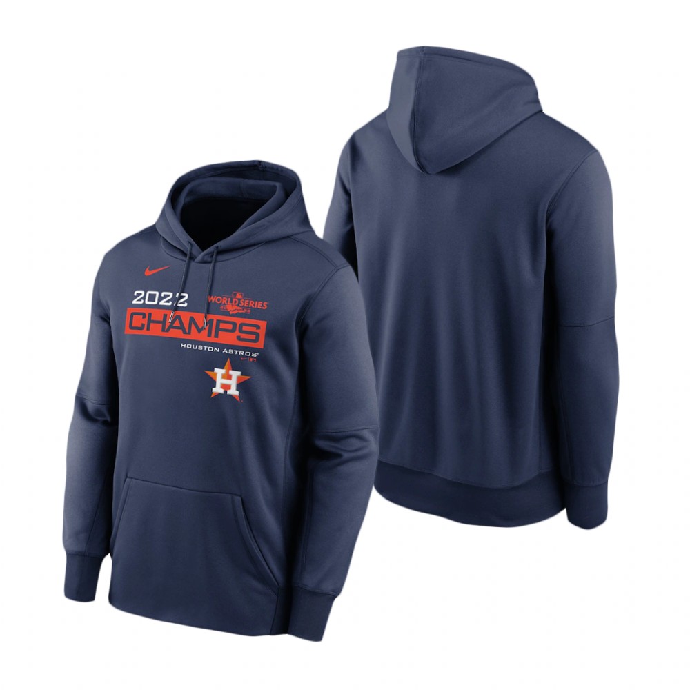 Houston Astros Navy 2022 World Series Champions Celebration Hoodie Houston Astros Navy 2022 World Series Champions Celebration Hoodie