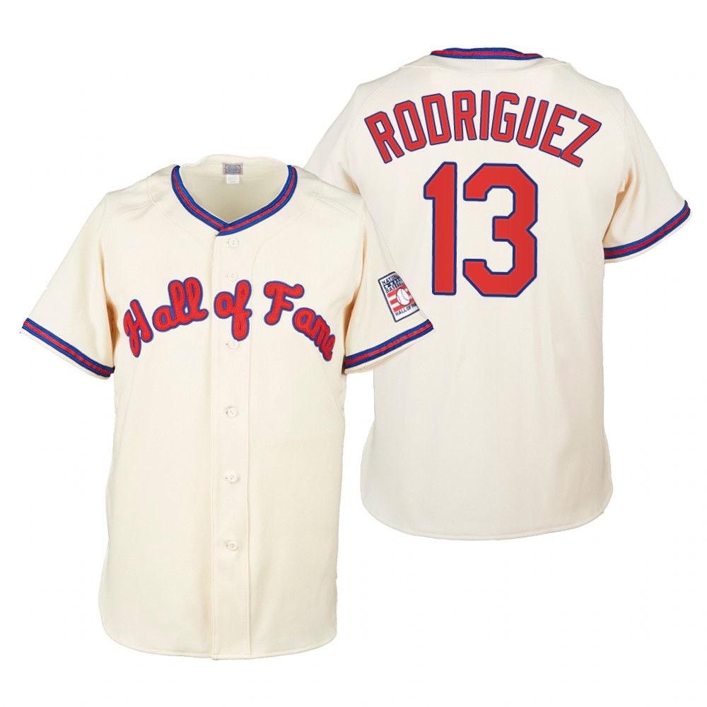 Alex Rodriguez Cream 2022 Hall of Fame Jersey Alex Rodriguez Cream 2022 Hall of Fame Jersey